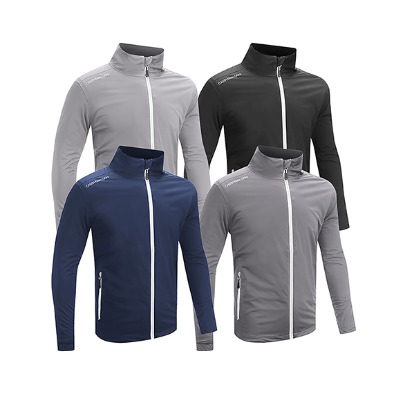 Calvin Klein Stretch Full Zip Waterproof Jacket | Jackets, Gilets & Vests  from County Golf | Golf Sa