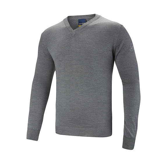 V Neck Merino Wool Sweater 