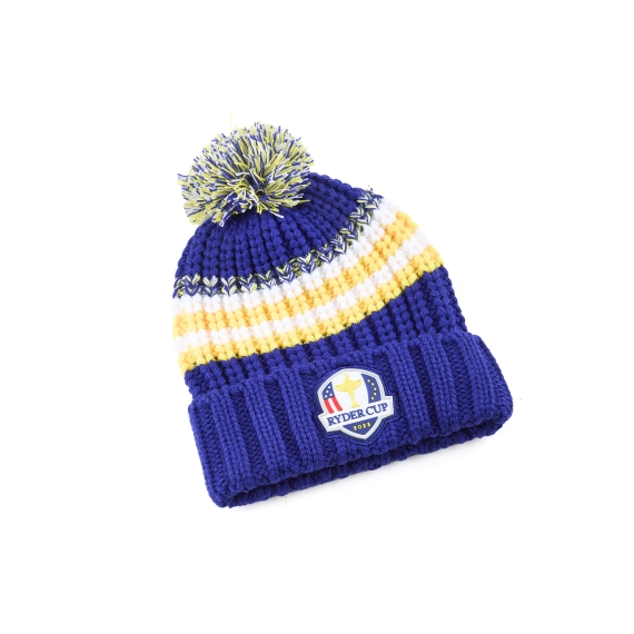 2023 Ryder Cup Youth Knitted Bobble Hat End Of Season Sale from County Golf Golf Sale Golf Cl