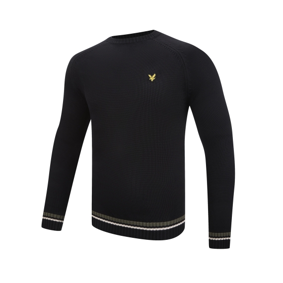 Lyle & Scott Multi Rib Knitted Jumper | Warehouse Clearance from