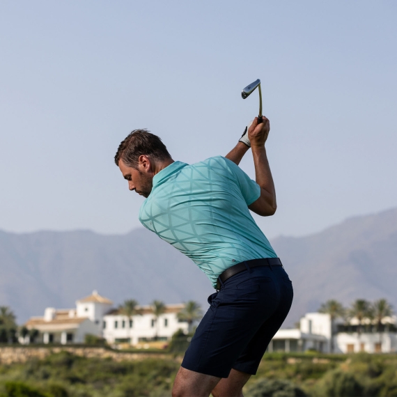 golfickers long polo【新品】 PING Sensorcool Jacquard Print Polo | Shirts from County