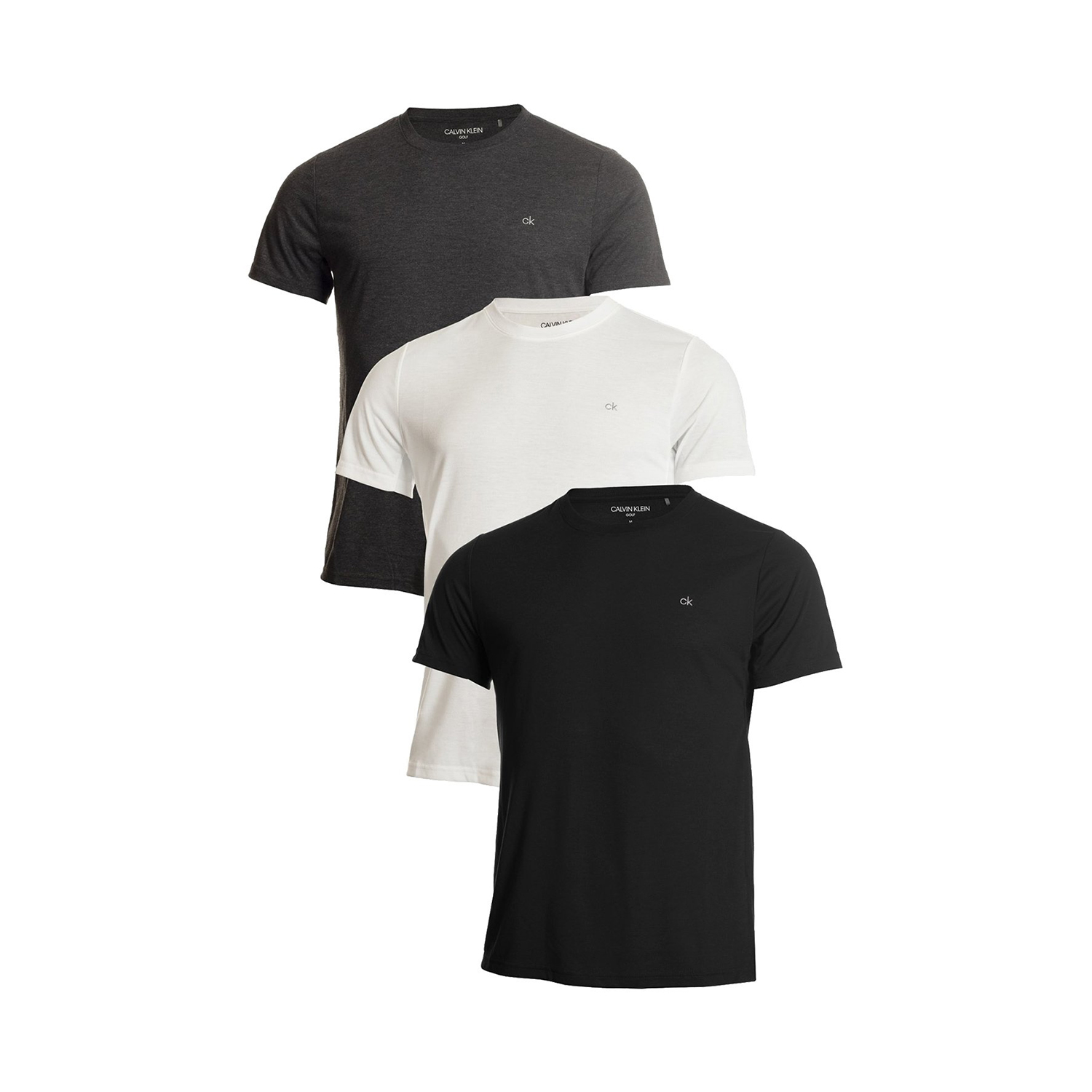 Calvin Klein SmartTec 3-Pack T-Shirts, Shirts from County Golf, Golf Sale, Golf Clothing