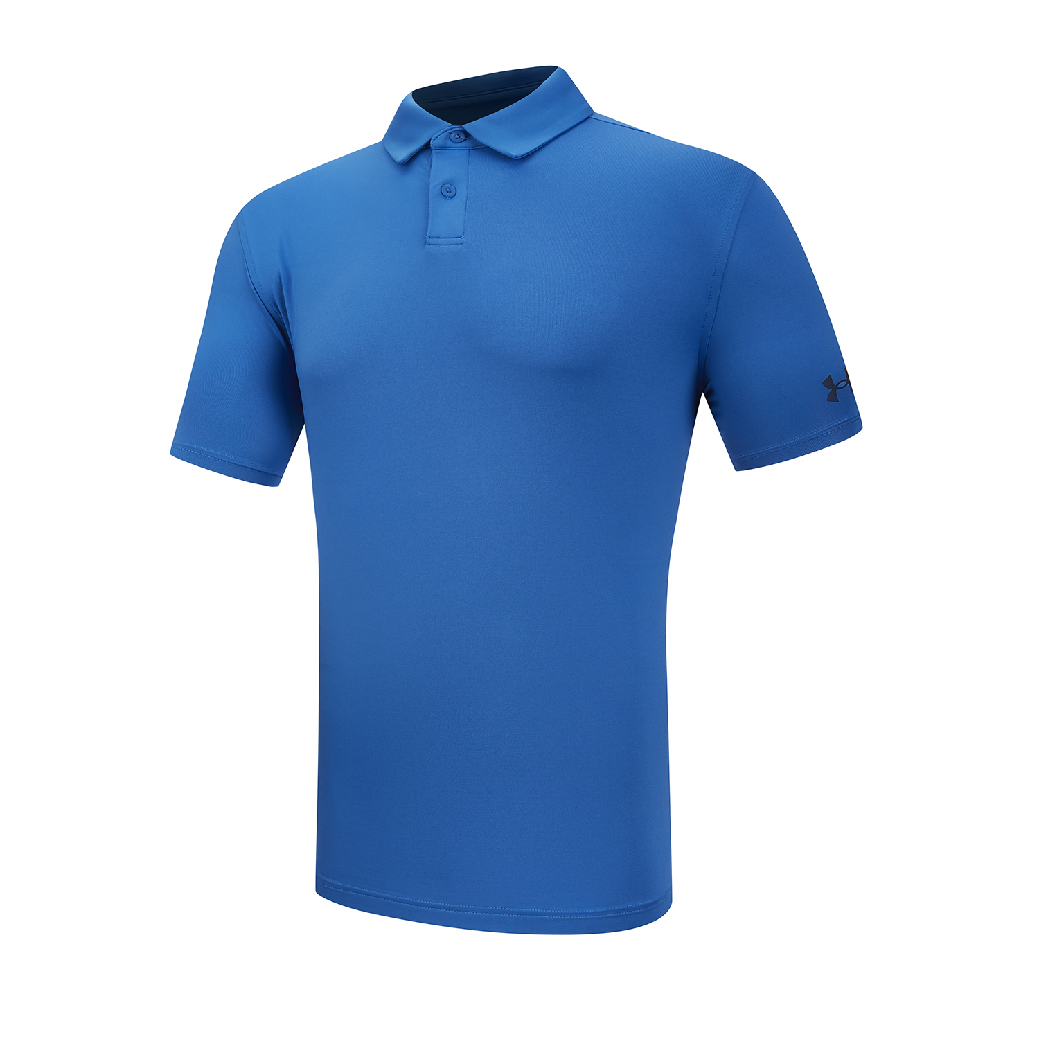 Royal blue under armour polo sale