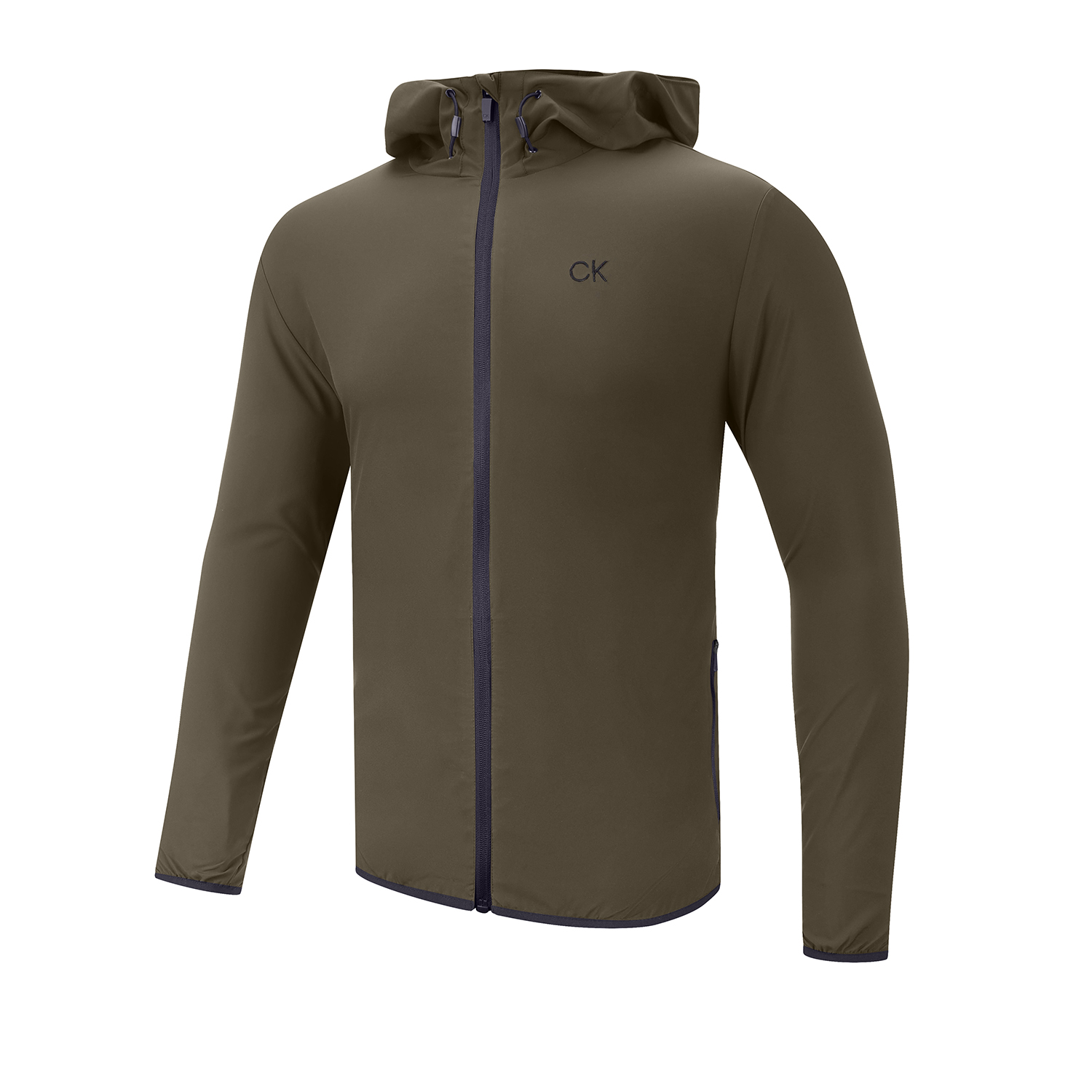 Calvin klein golf ultra cheap lite jacket in khaki